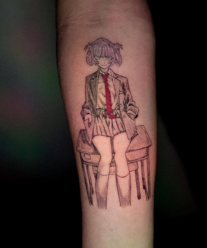 Anime Schoolgirl