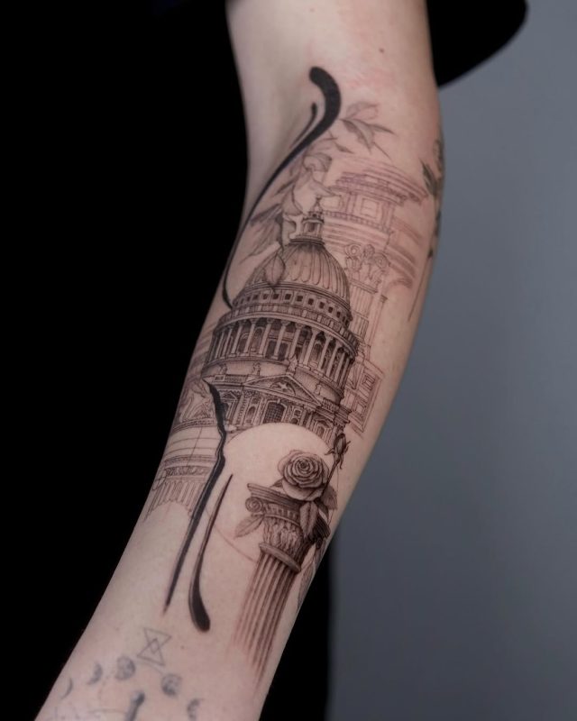 Architectural Etching