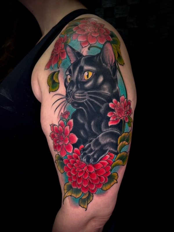 Black Cat Flowers
