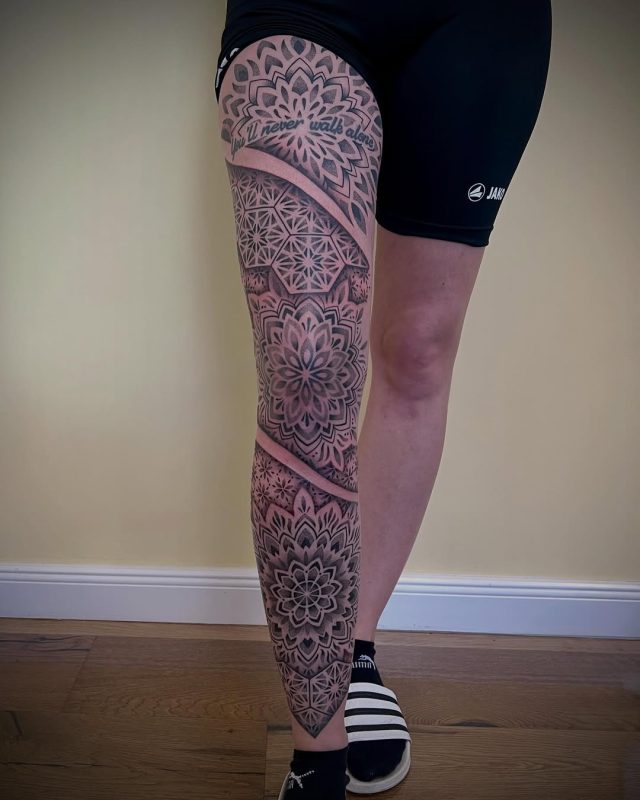 Mandala Leg Sleeve