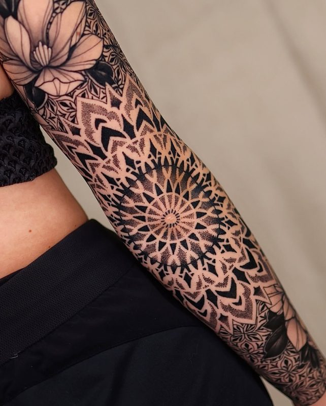 Dotwork Mandala