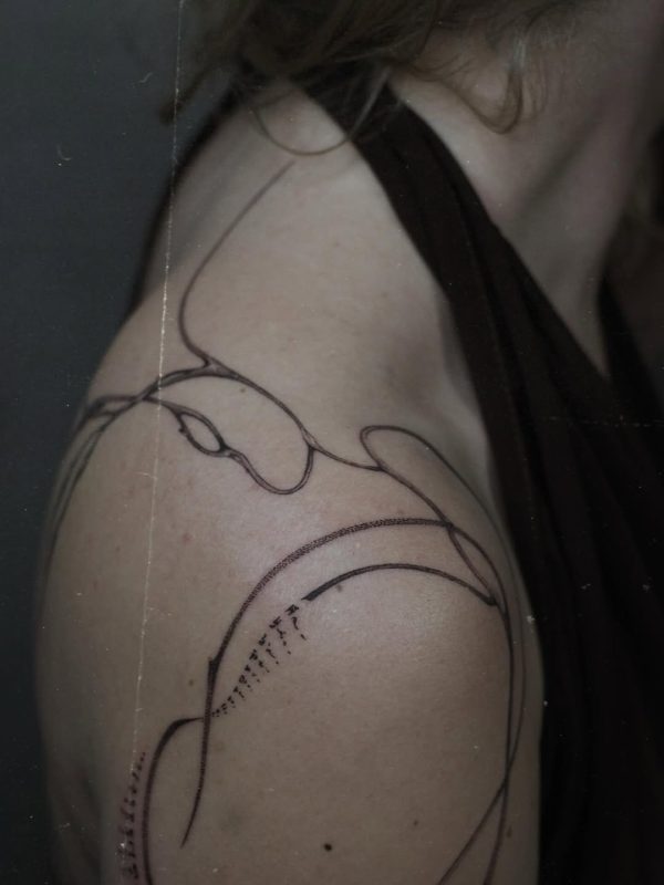 Abstract Fine Lines