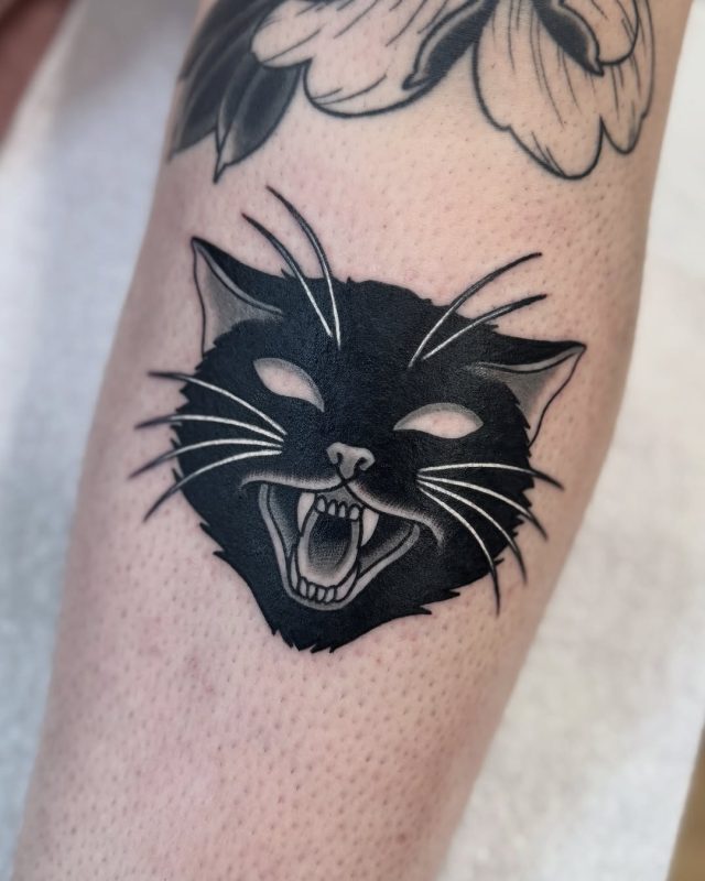 Black Cat Head