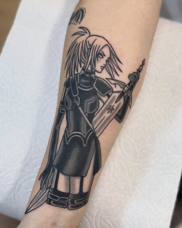 Anime warrior