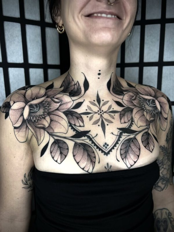 Floral Chest Piece
