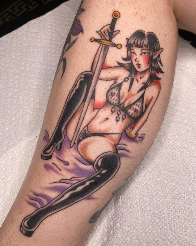 Anime Sword Girl