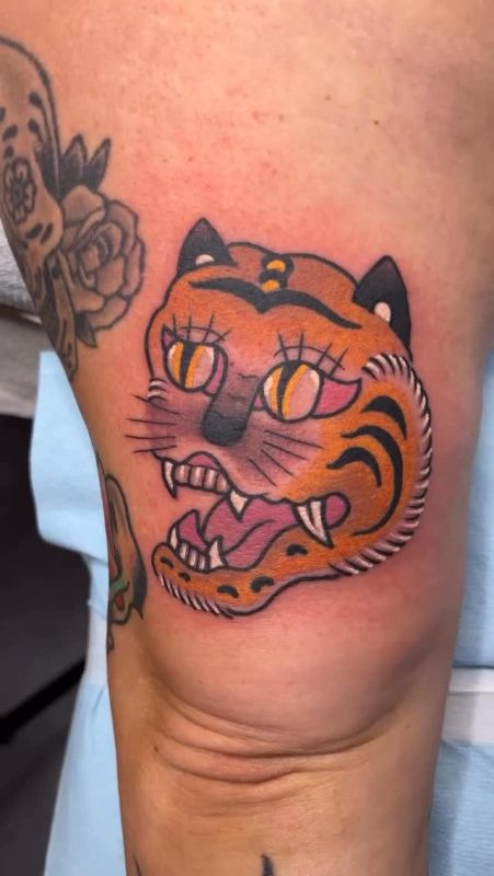 Traditional Tiger Head