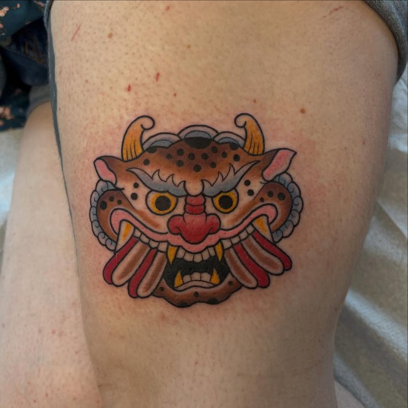 Japanese Demon Mask