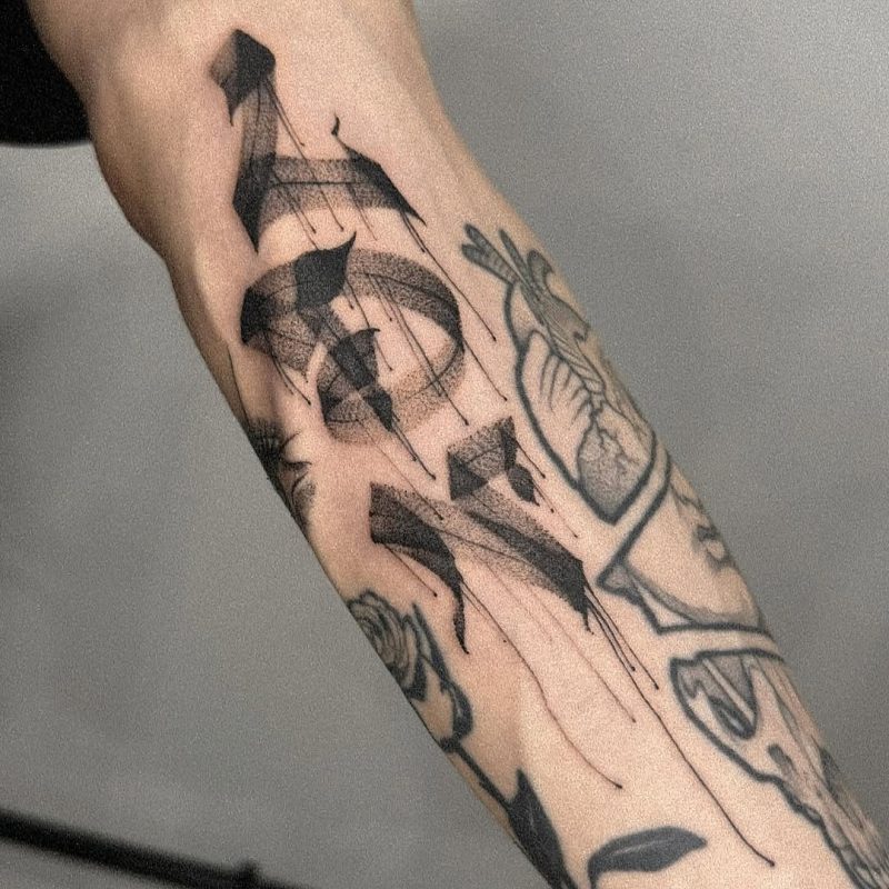 Dripping Blackwork