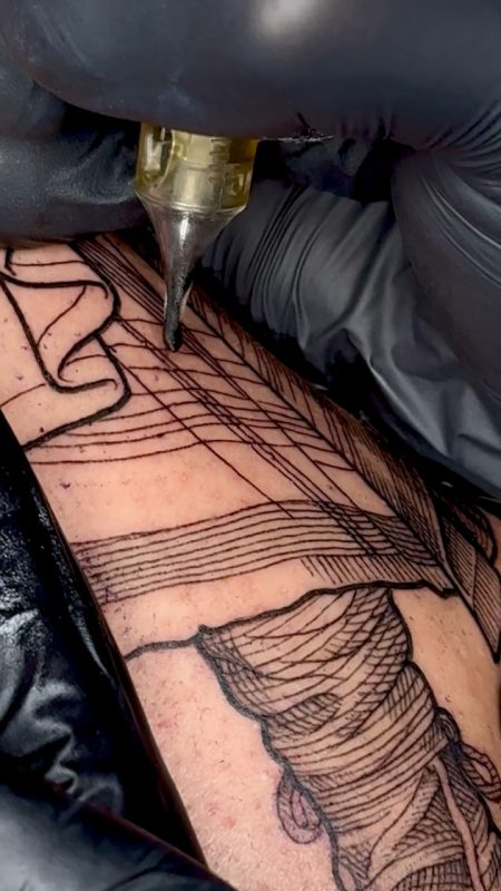 Linework Leaf