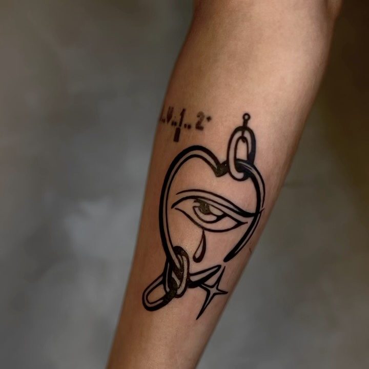Abstract Eye Tear