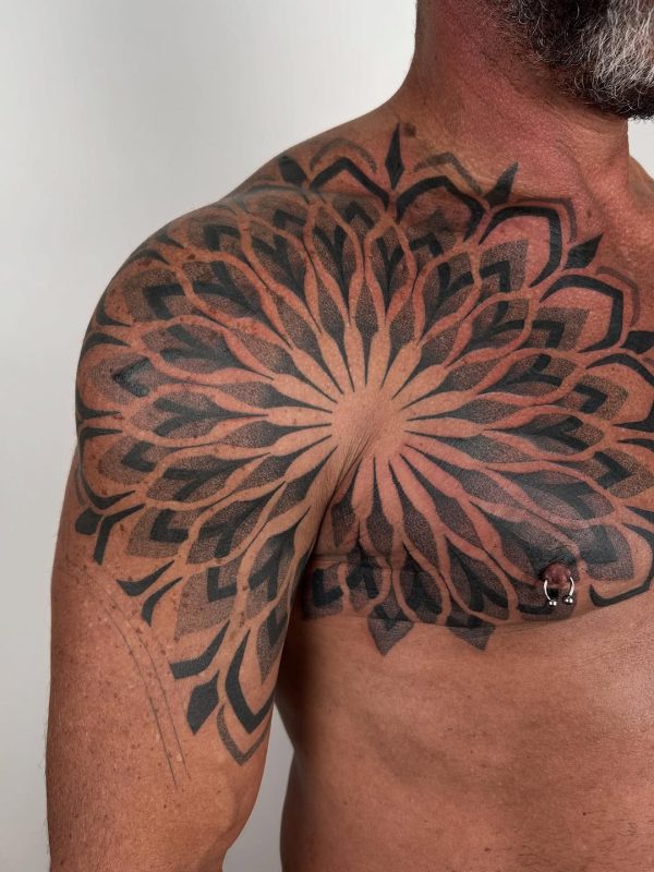 Blackwork Mandala