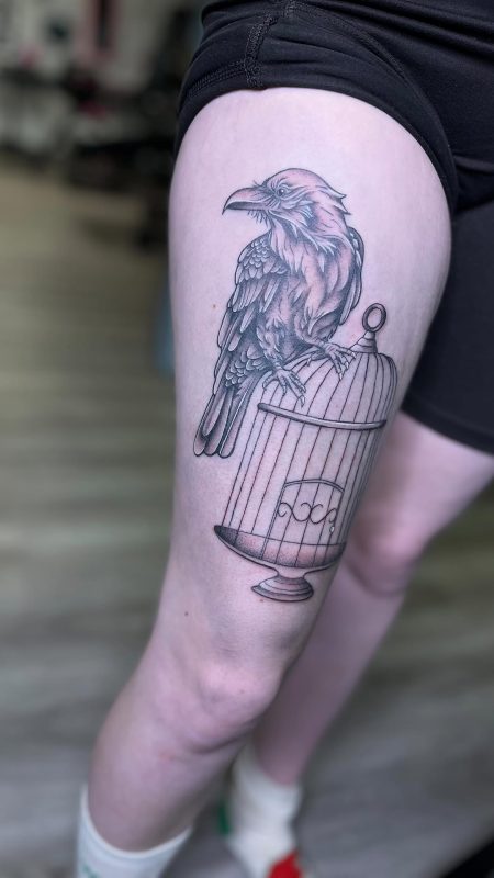 Raven and Cage
