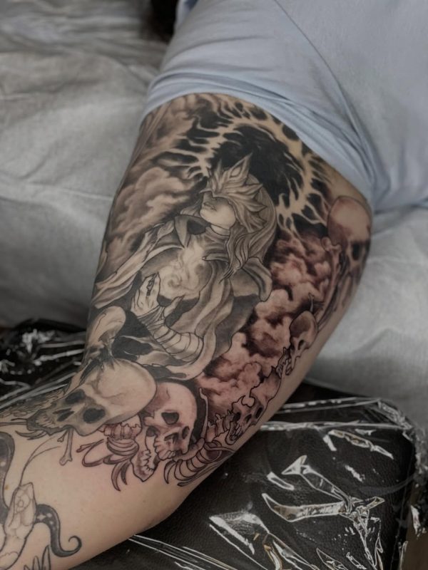 Mystic Skull Scene