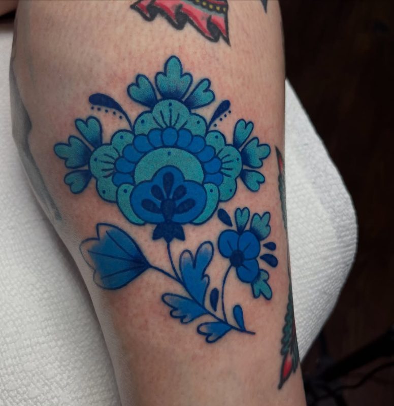 Blue Floral