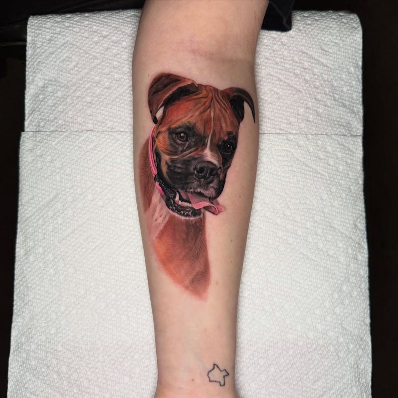 Realistic Dog Portrait