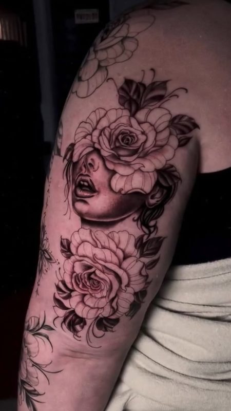 Floral Face