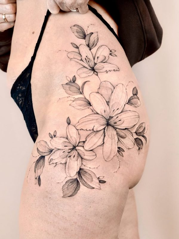 Floral Fine Line