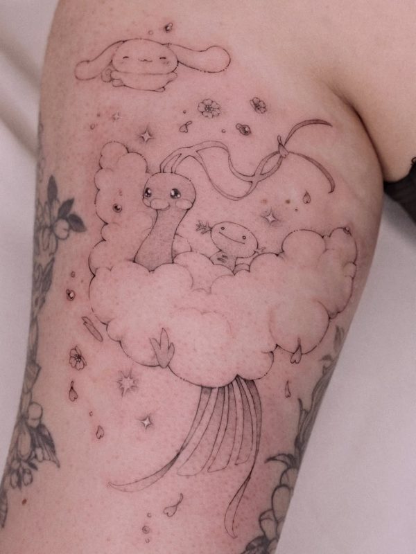 Cute Cloud Characters