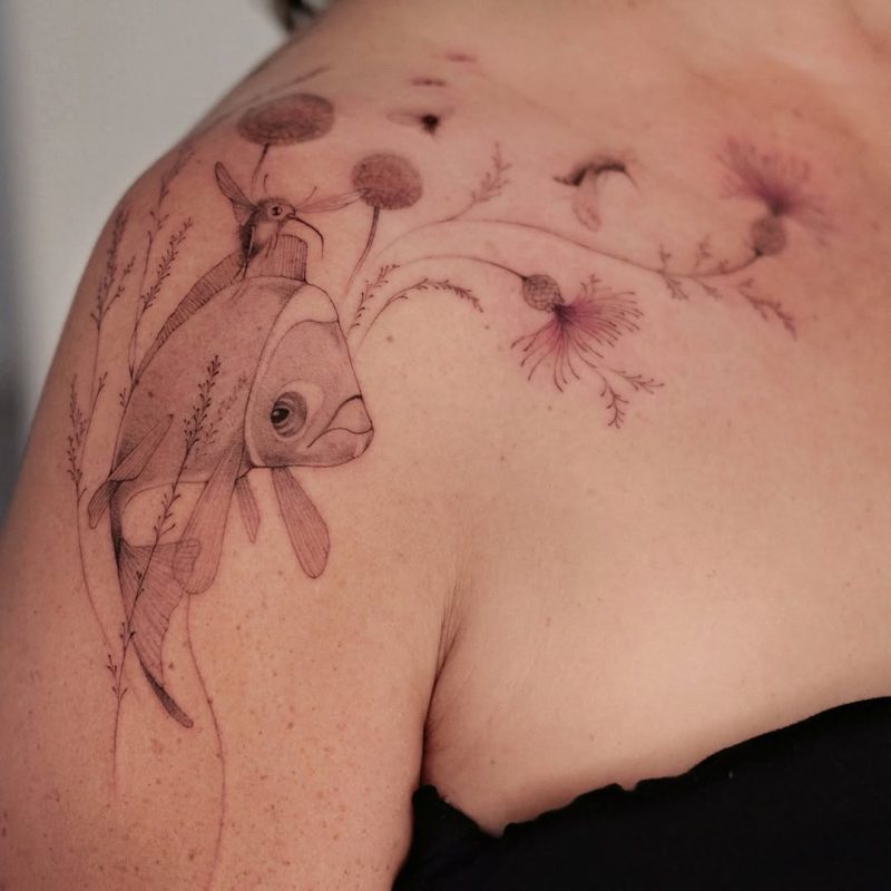 Delicate Fish Bloom