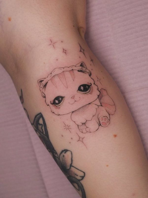 Cute Anime Cat