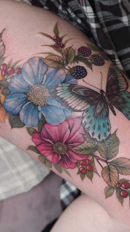 Floral Butterfly