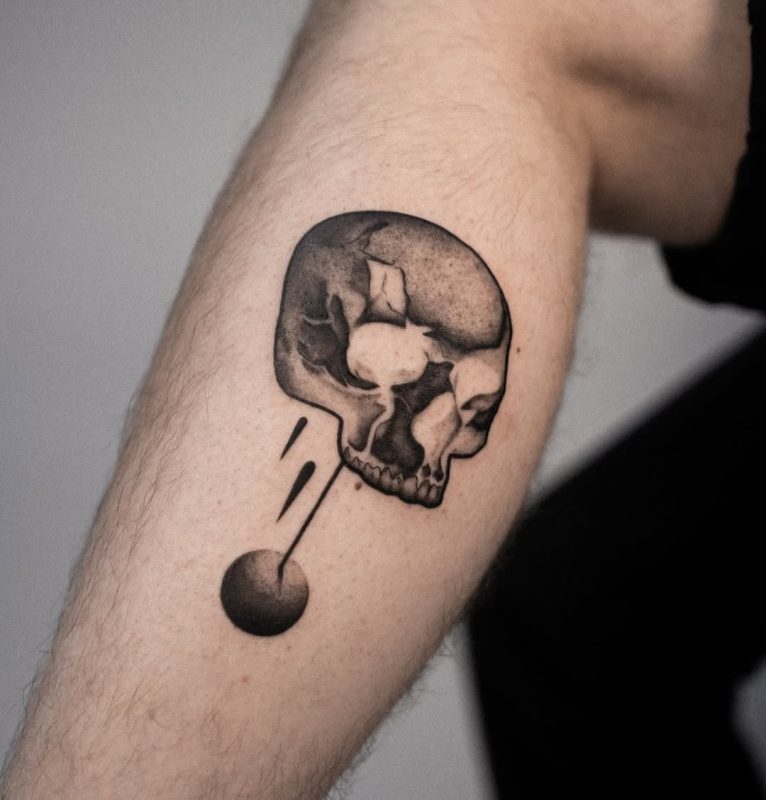 Dotwork Skull