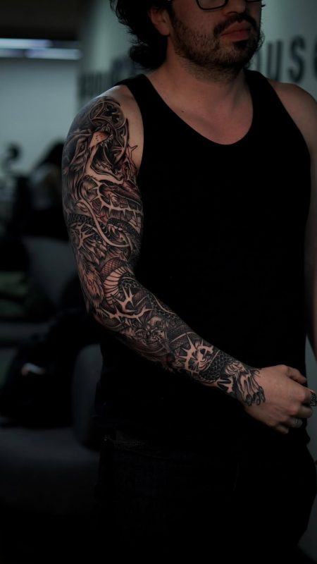 Japanese Dragon Sleeve
