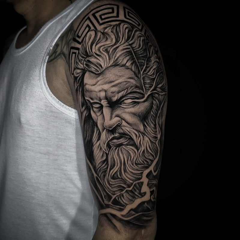 Greek God Portrait