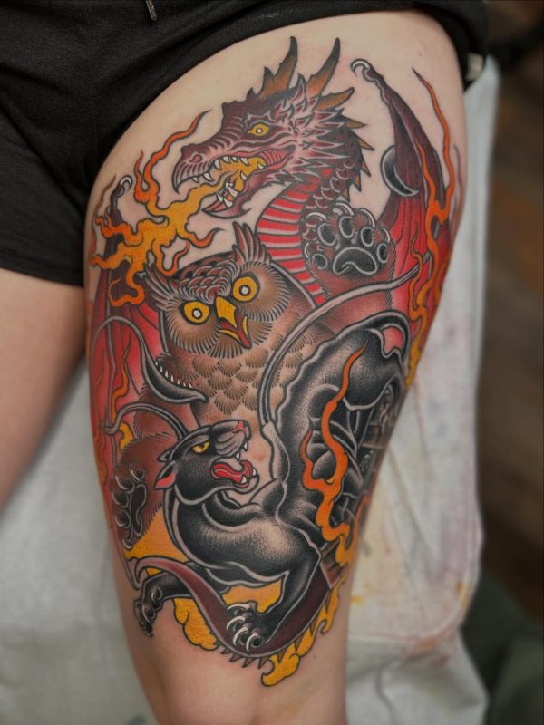 Fire Dragon Trio