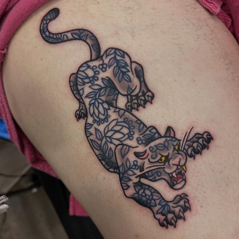 Floral Panther