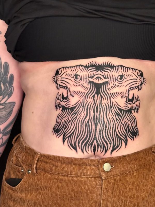 Double Lion Head