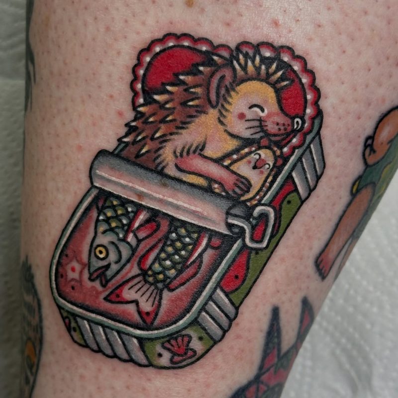 Hedgehog Tin