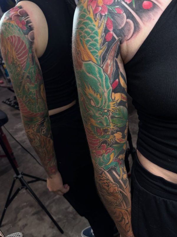 Japanese Dragon Sleeve