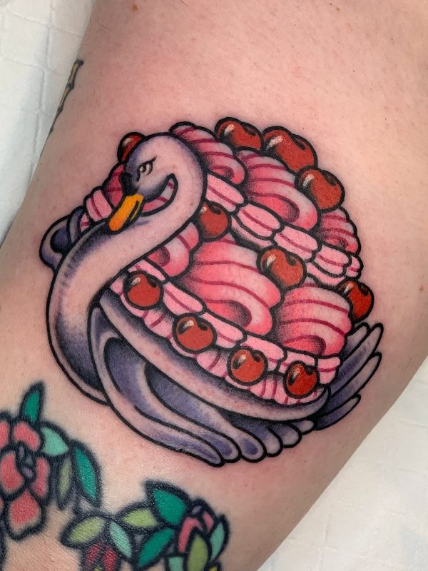 Swan Cake