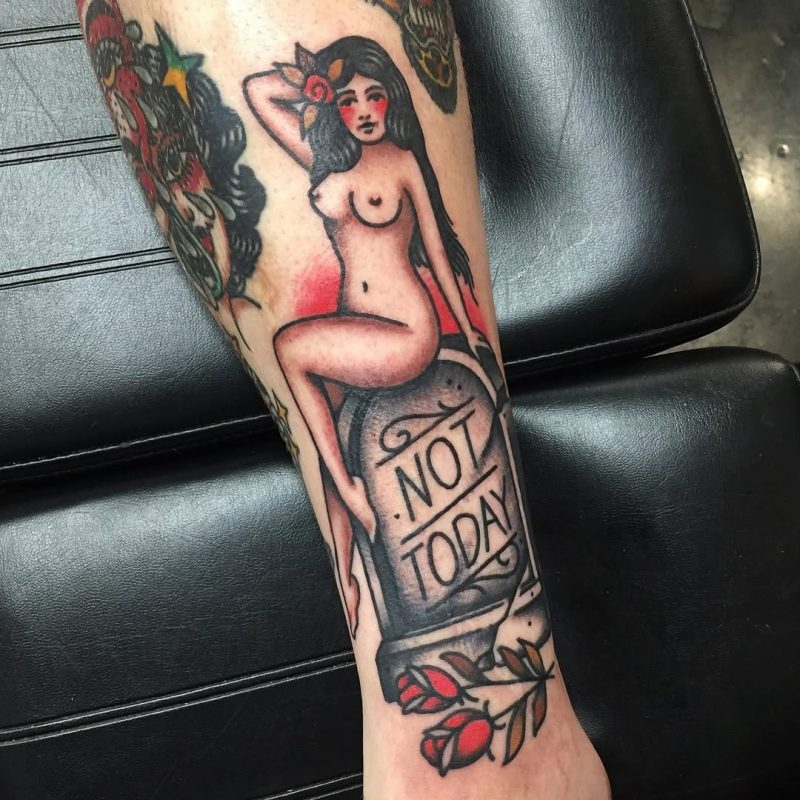 Pinup Tombstone