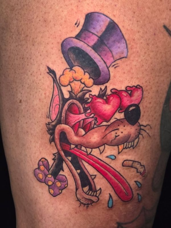 Cartoon Wolf
