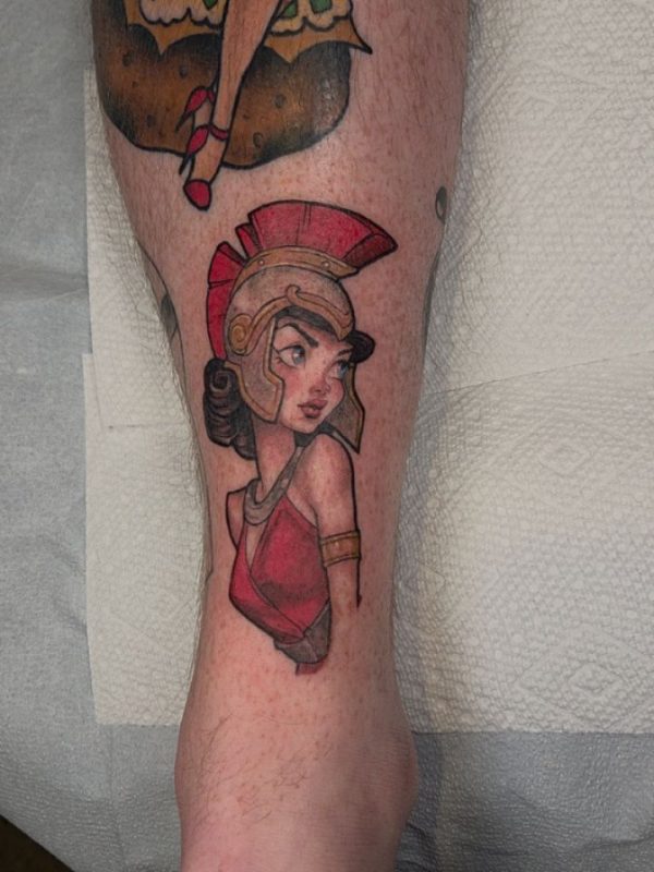Roman Warrior Girl