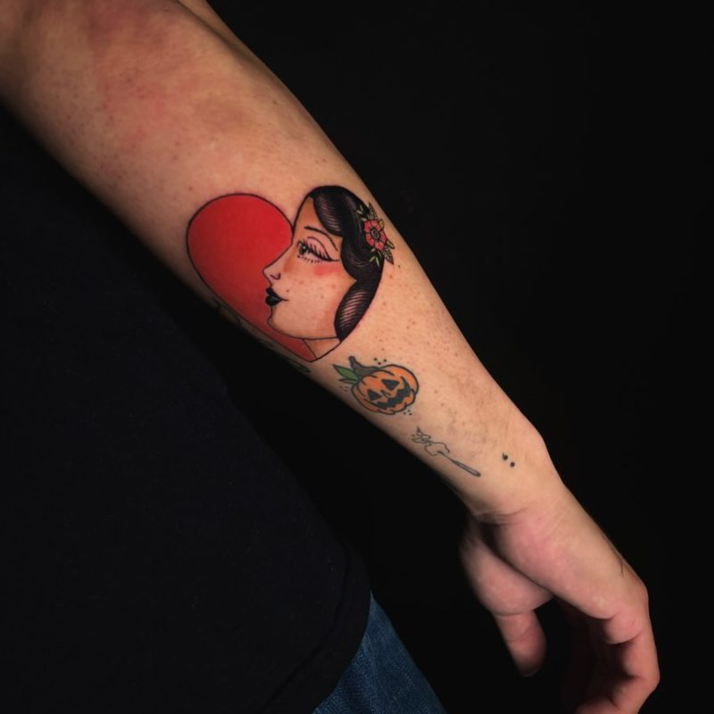 Heart Woman Portrait