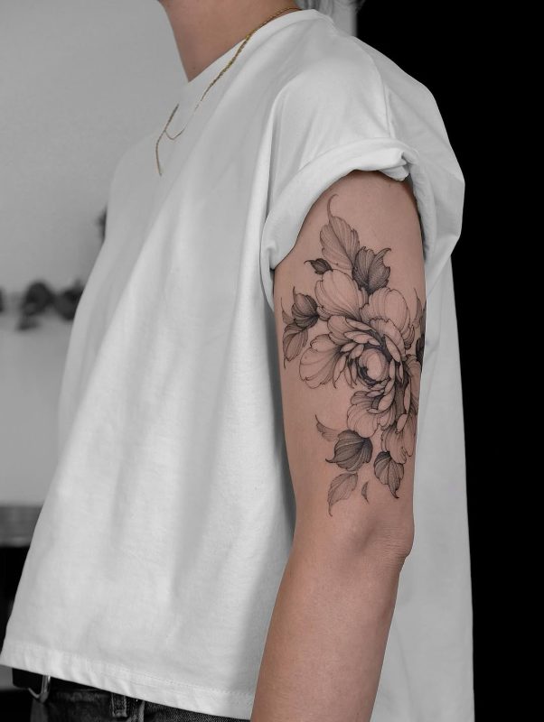Floral Fine Line