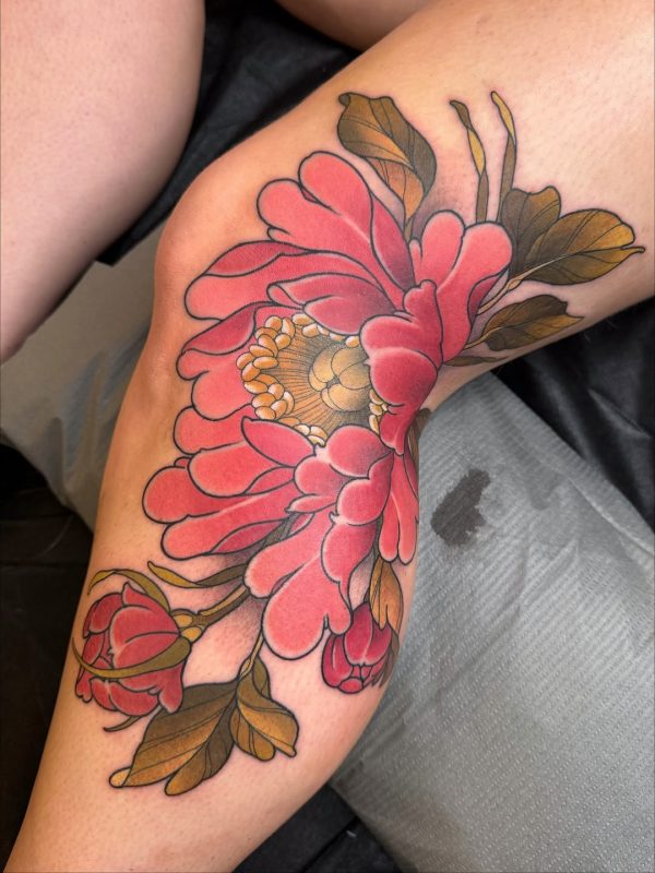 Floral Thigh Piece