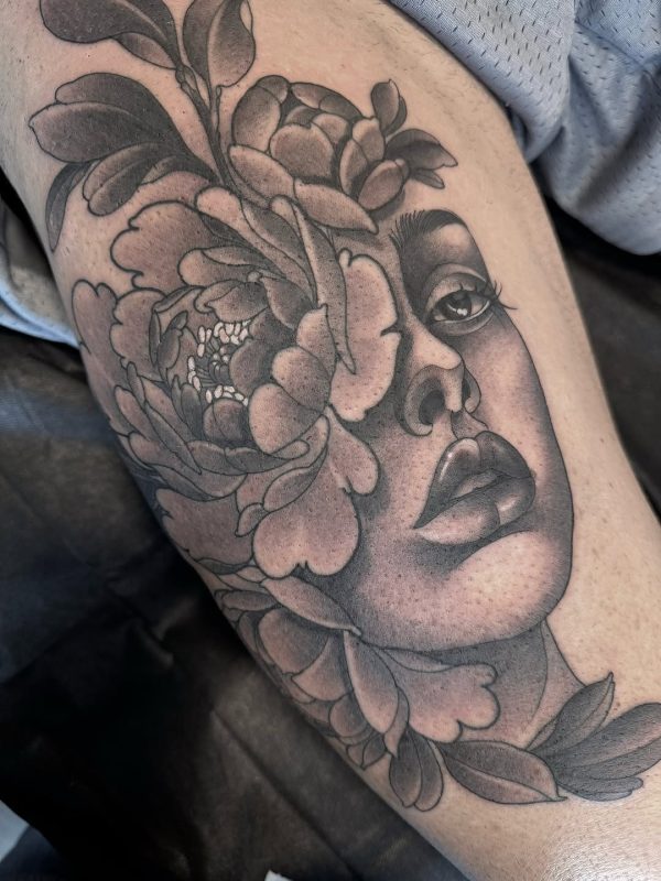 Floral Face