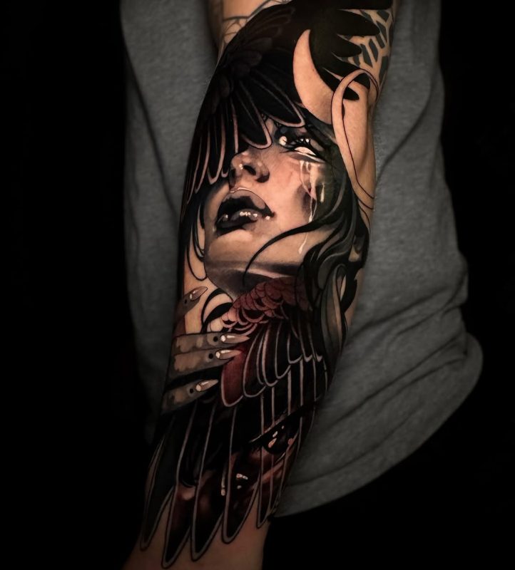 Woman with Wings