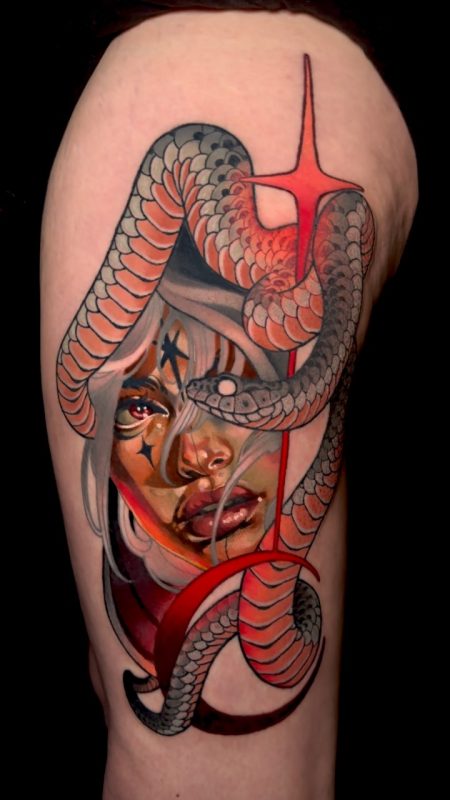 Snake Portrait