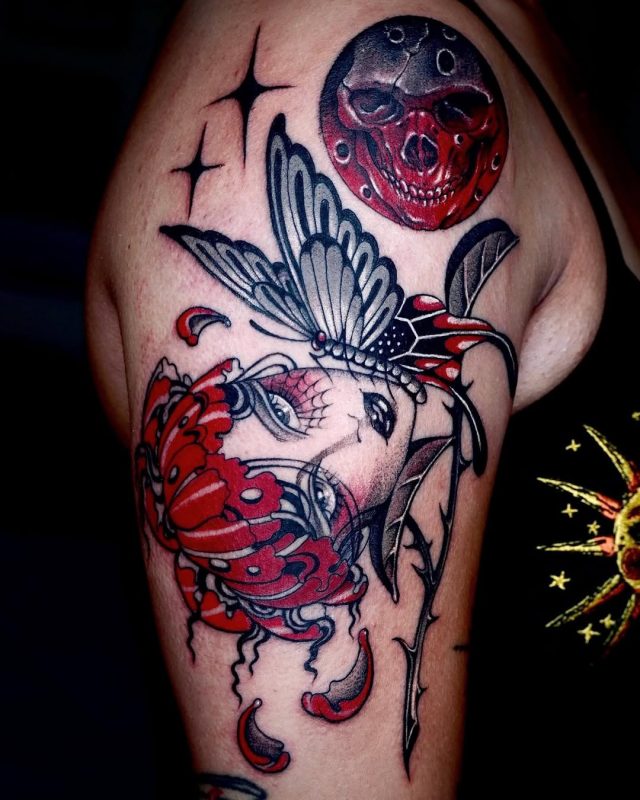Skull Moon Butterfly