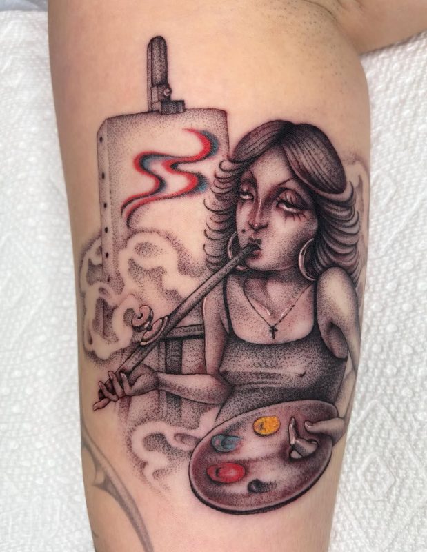 Smoking Artist