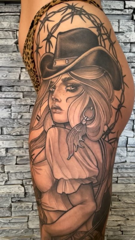 Cowgirl Portrait