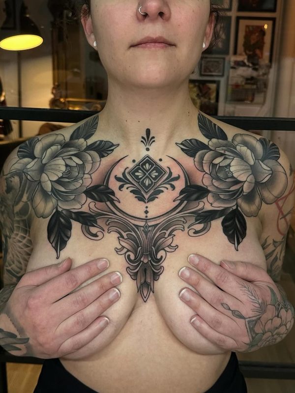 Floral Chest Piece