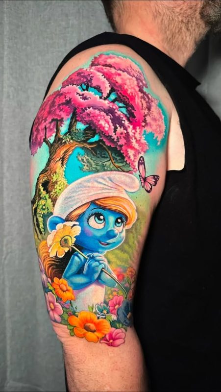 Smurf Girl