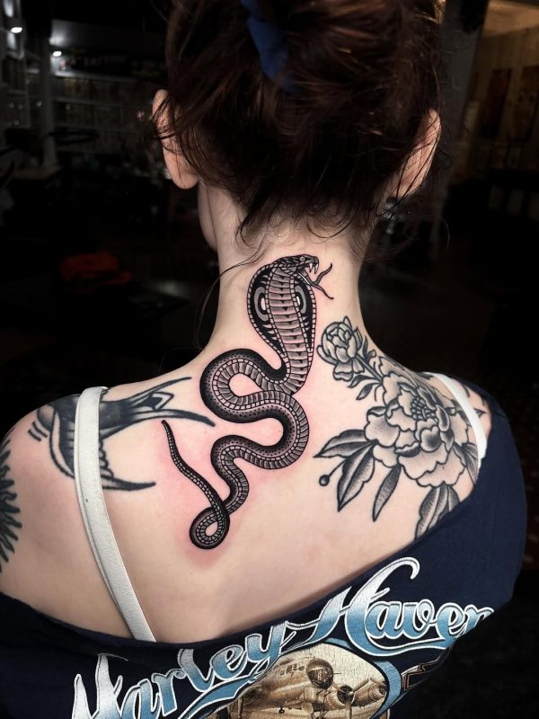 Blackwork Cobra